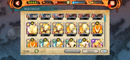 Продажа аккаунта NARUTO X BORUTO NINJA VOLTAGE на тороговой площадке