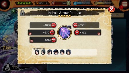 Продажа аккаунта NARUTO X BORUTO NINJA VOLTAGE на тороговой площадке